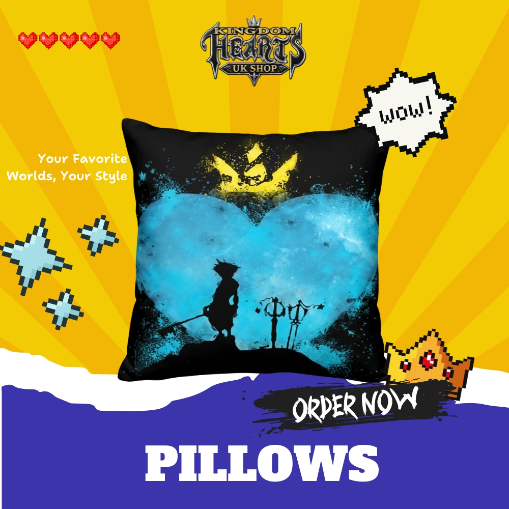 Kingdom Hearts Pillows - Kingdom Hearts UK Shop
