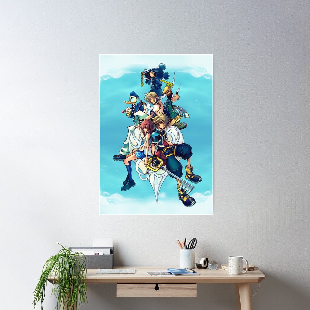 Heart Haato Kingdom Hearts Ii Sora And Kari Poster - Image 2