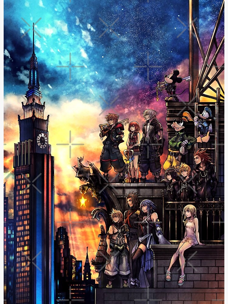 Kingdom Hearts 3 Cover Tapestry - Image 2