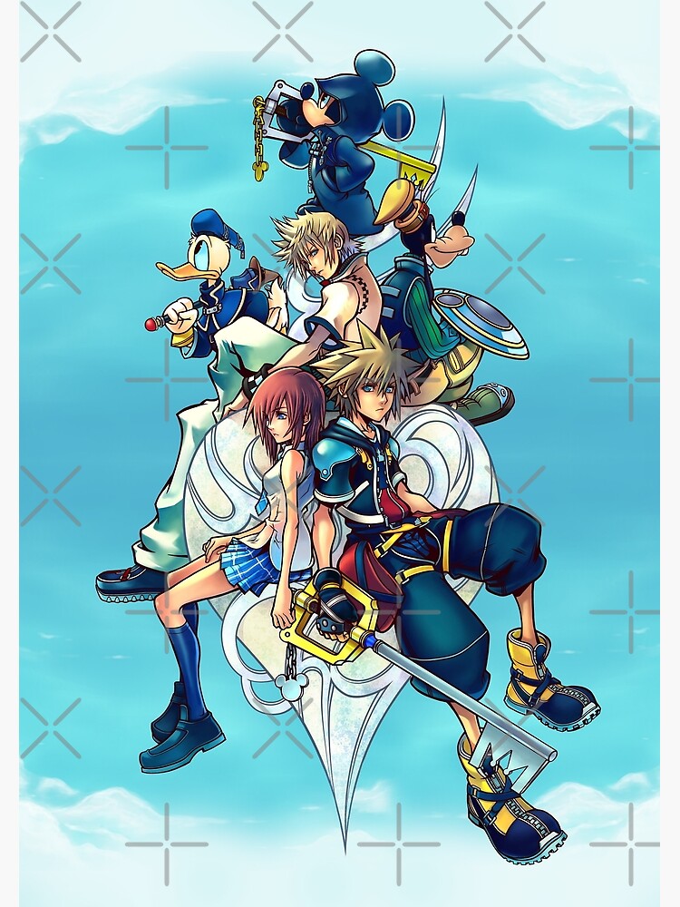 Heart Haato Kingdom Hearts Ii Sora And Kari Tapestry - Image 2