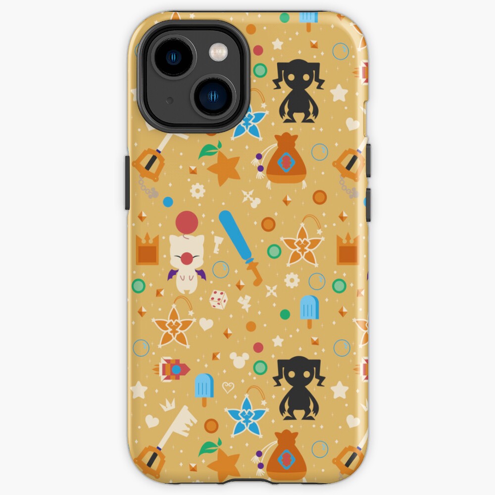 Kingdom Hearts Pastel Pattern Iphone Case