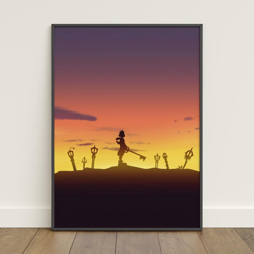 Kingdom Hearts Classic Wall Art