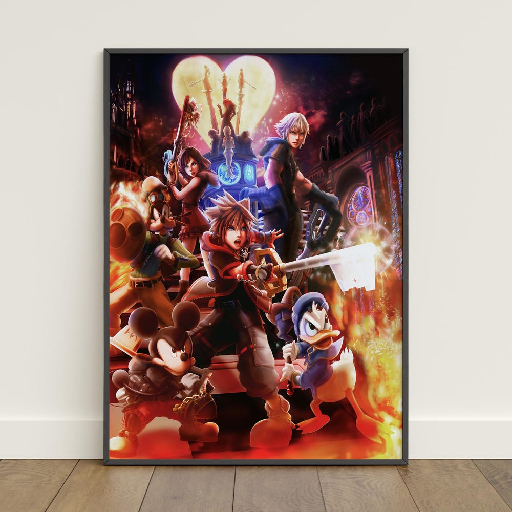 Kingdom Hearts Simple Wall Art