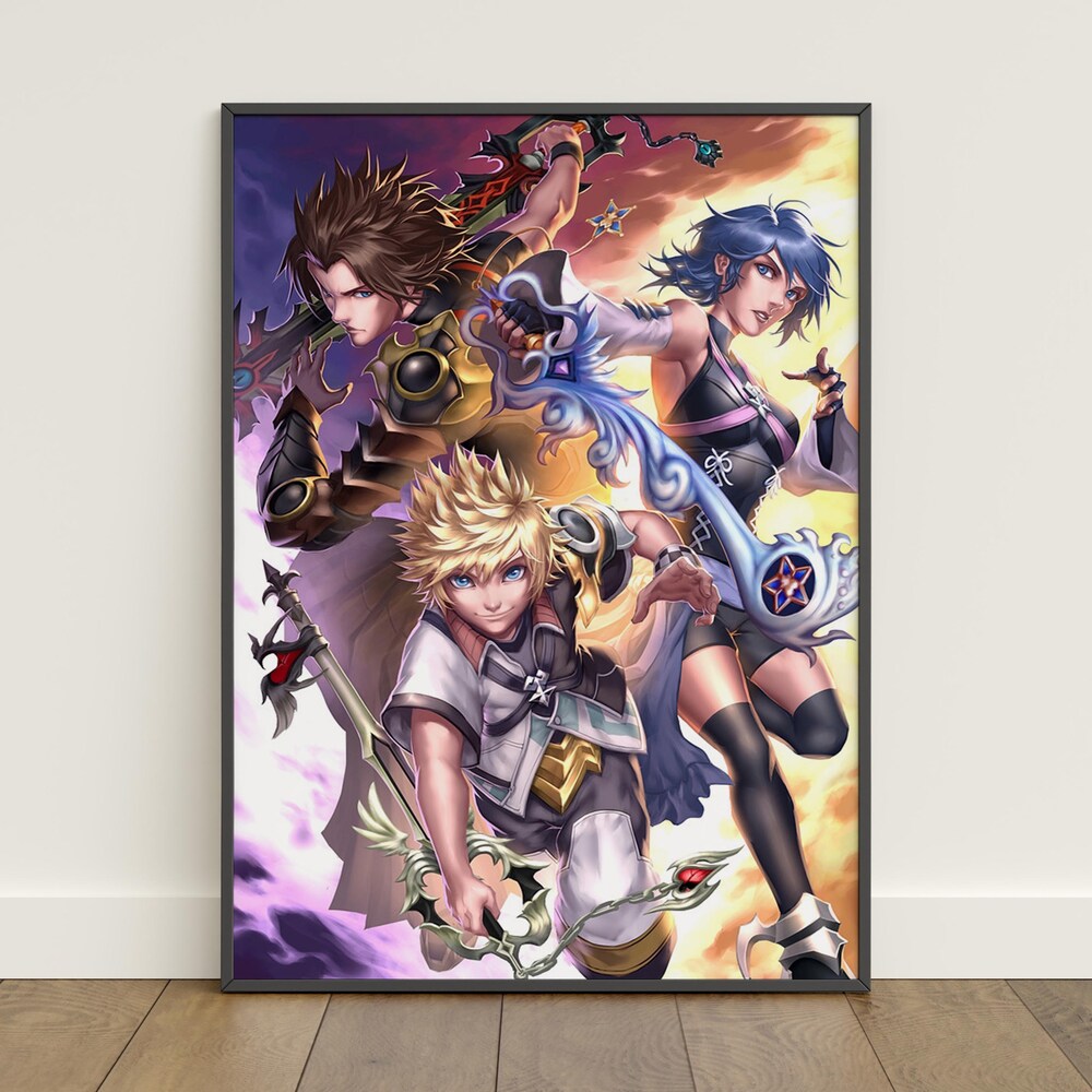 Kingdom Hearts Aesthetic Wall Art
