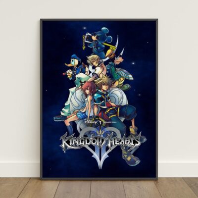 Kingdom Hearts Minimalist Wall Art