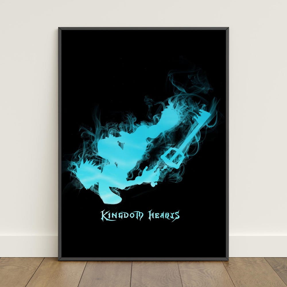 Kingdom Hearts Vintage Wall Art