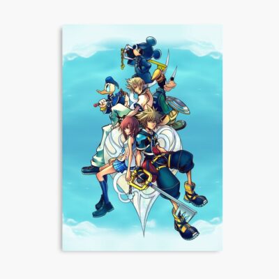 Heart Haato Kingdom Hearts Ii Sora And Kari Poster