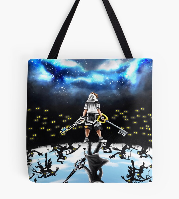 Kingdom Hearts Video Game Tote Bag
