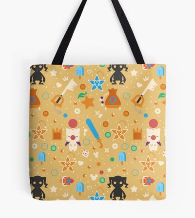 Kingdom Hearts Pastel Pattern Tote Bag