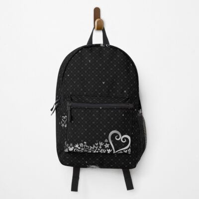 Kingdom Hearts Black Pattern Backpack