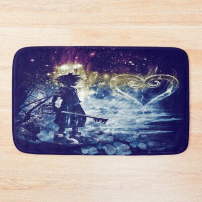 A Path To The Heart Bath Mat