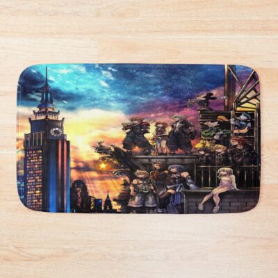 Kingdom Hearts 3 Cover Bath Mat
