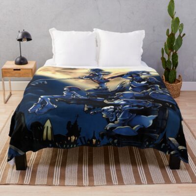 Kingdom Hearts Character Throw Blanket