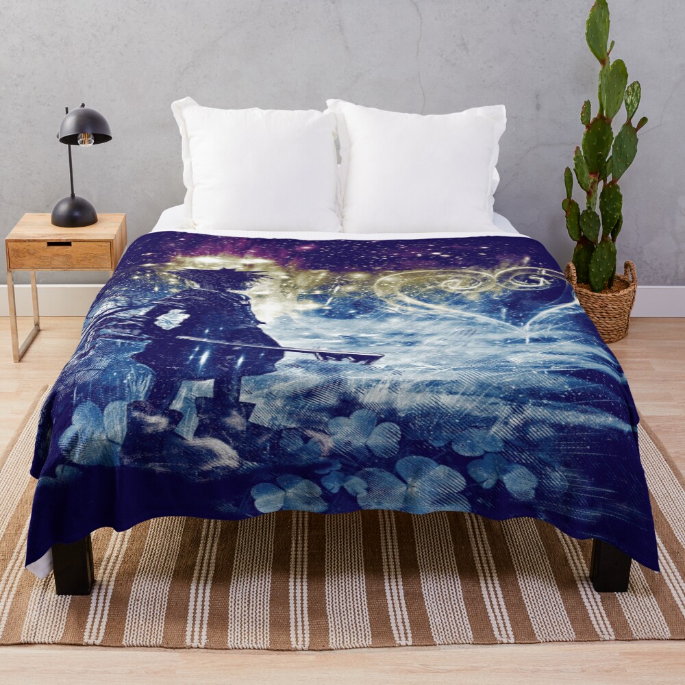 A Path To The Heart Throw Blanket