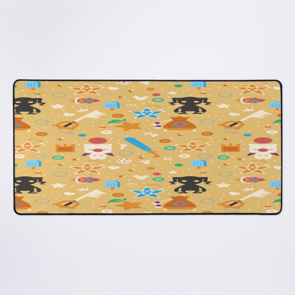 Kingdom Hearts Pastel Pattern Mouse Pad