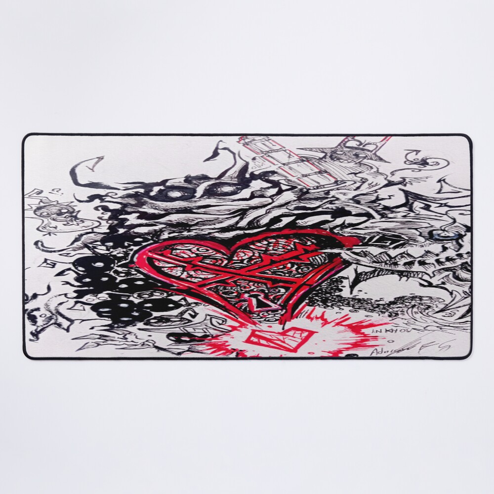 Heartless Kingdom Hearts Nobody Kh 1 Mouse Pad