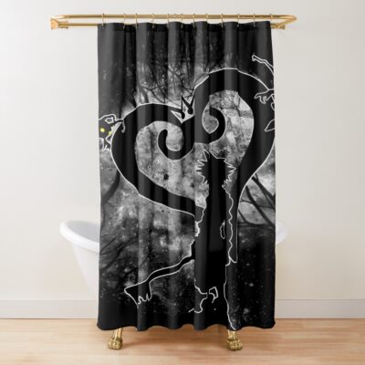 The Keyblade Chosen One Shower Curtain