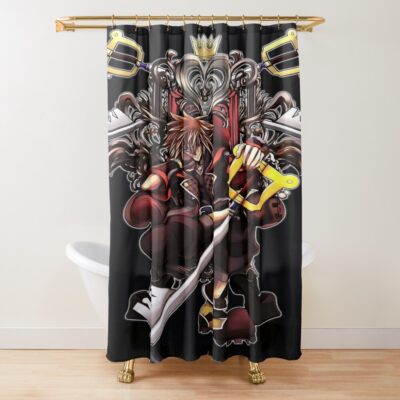 Kingdom Hearts Shower Curtain