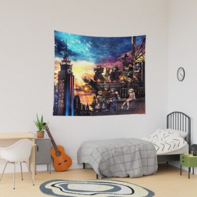 Kingdom Hearts 3 Cover Tapestry