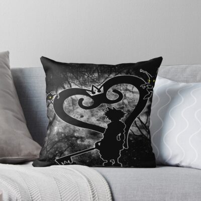The Keyblade Chosen One Throw Pillow