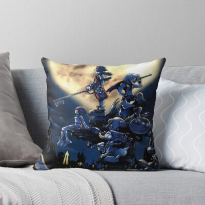 Kingdom Hearts Character Throw Pillow